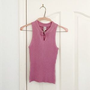 HeartSoul Pink Sleeveless Knit Top